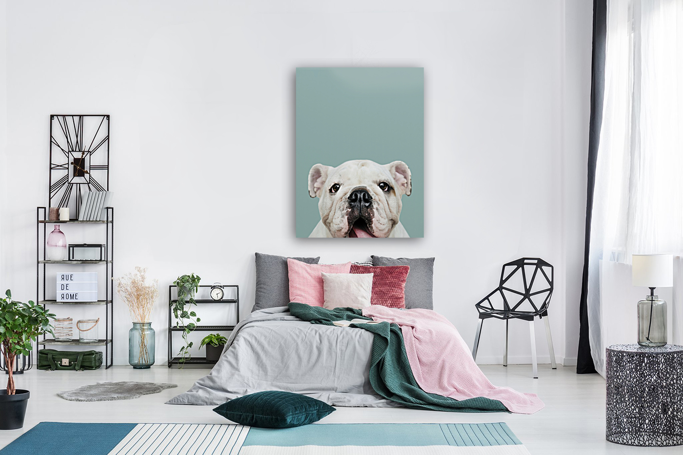 halftone dog Reproduction