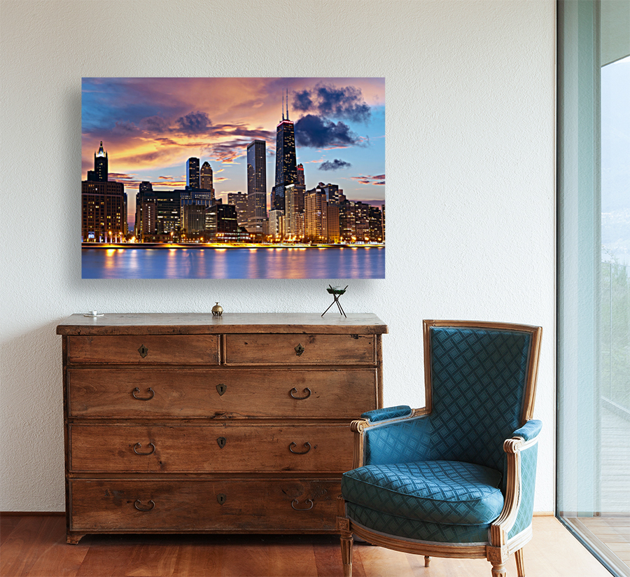  chicago skyline Reproduction