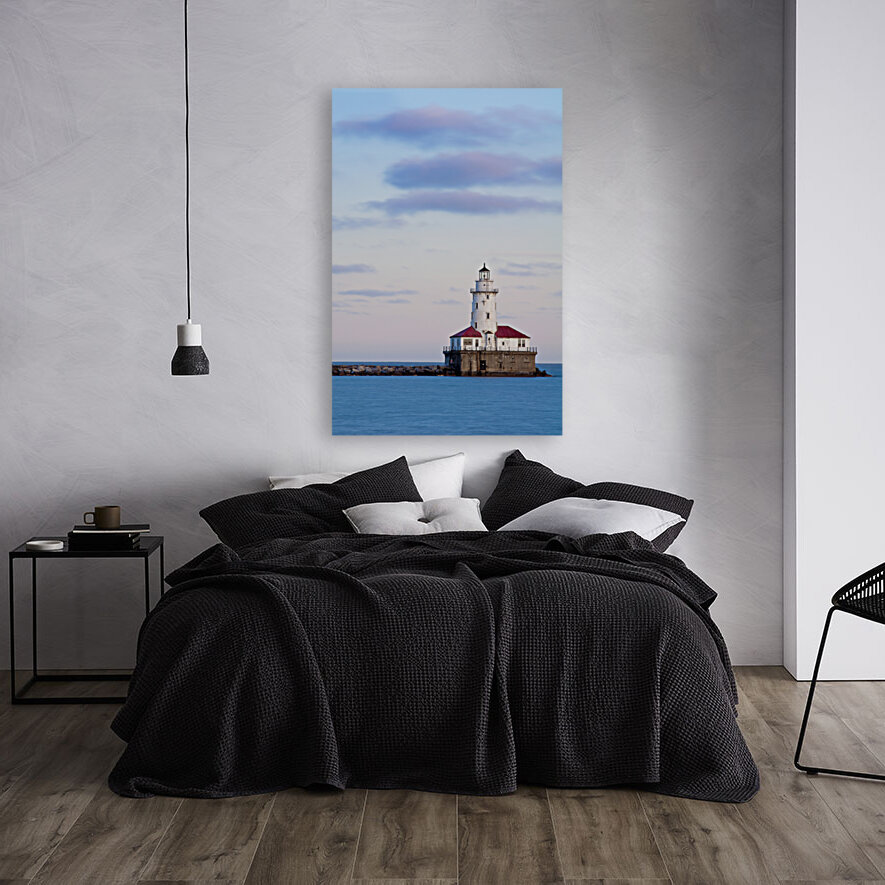 chicago harbor lighthouse Reproduction