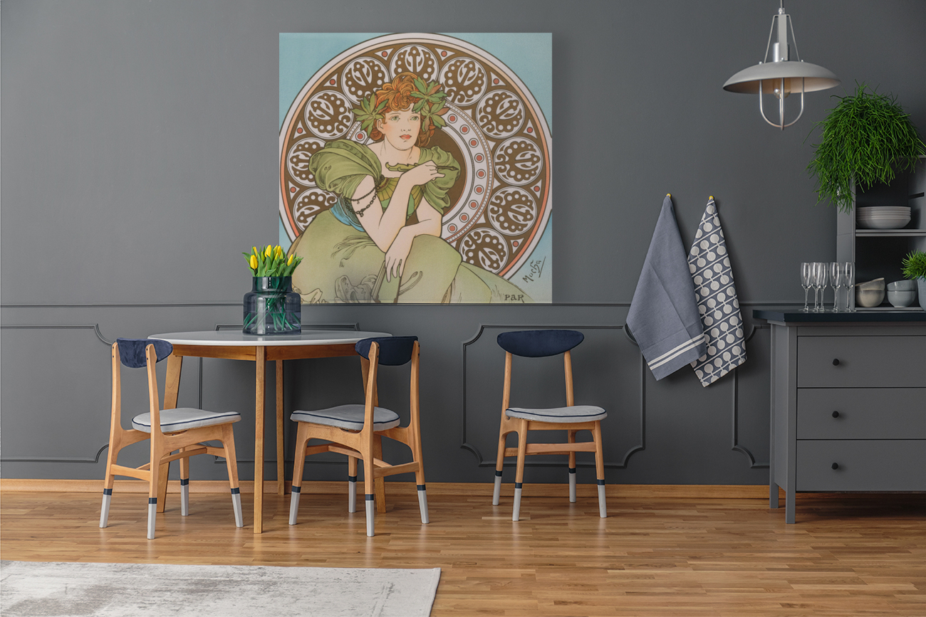 Alphonse Mucha Reproduction