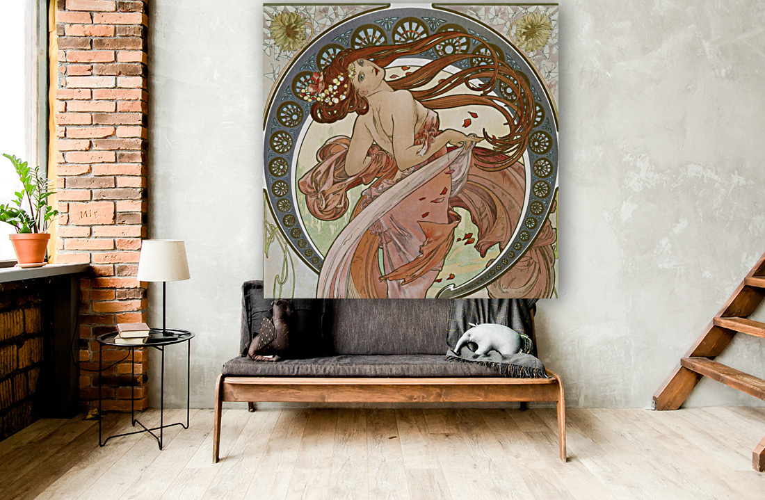 Alphonse Mucha Reproduction