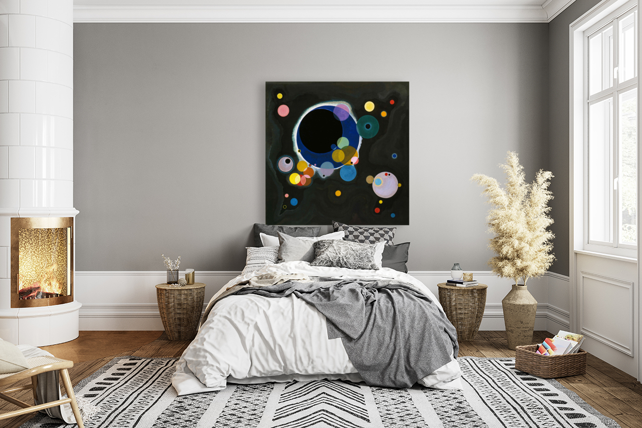 1699 Kandinsky circulos Reproduction