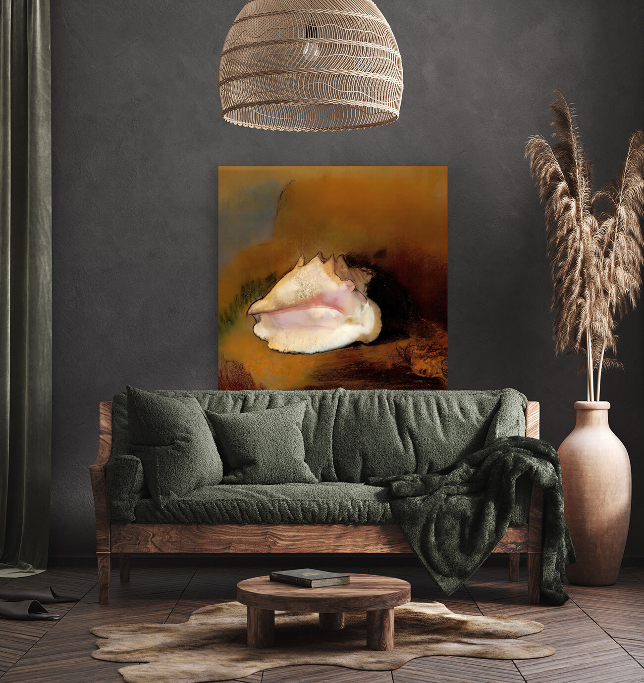 4445 Odilon Redon la concha Reproduction