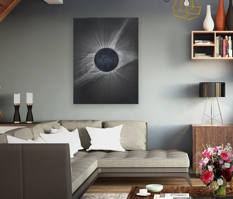 5589 Total Solar Eclipse Reproduction