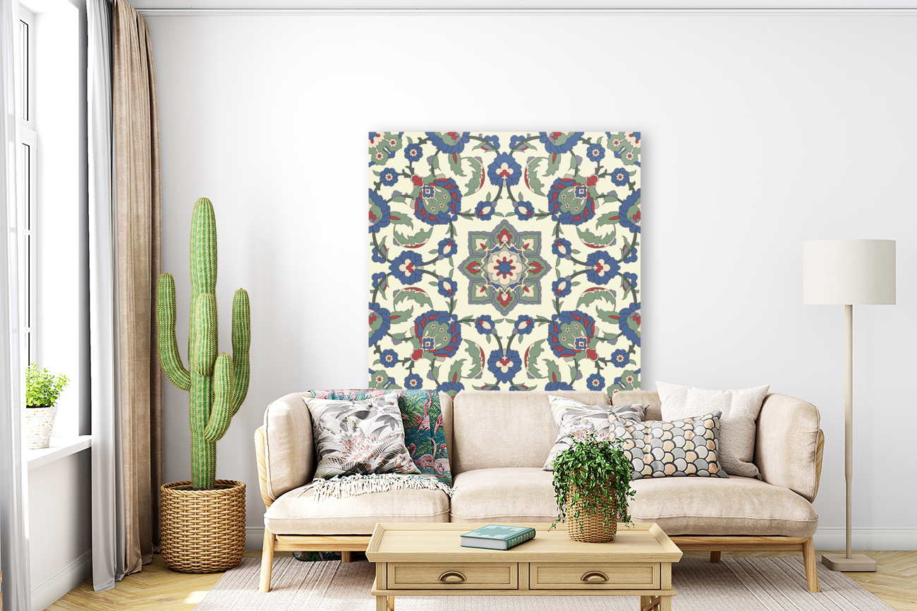 8673 Arabesque seamless pattern 02 Reproduction