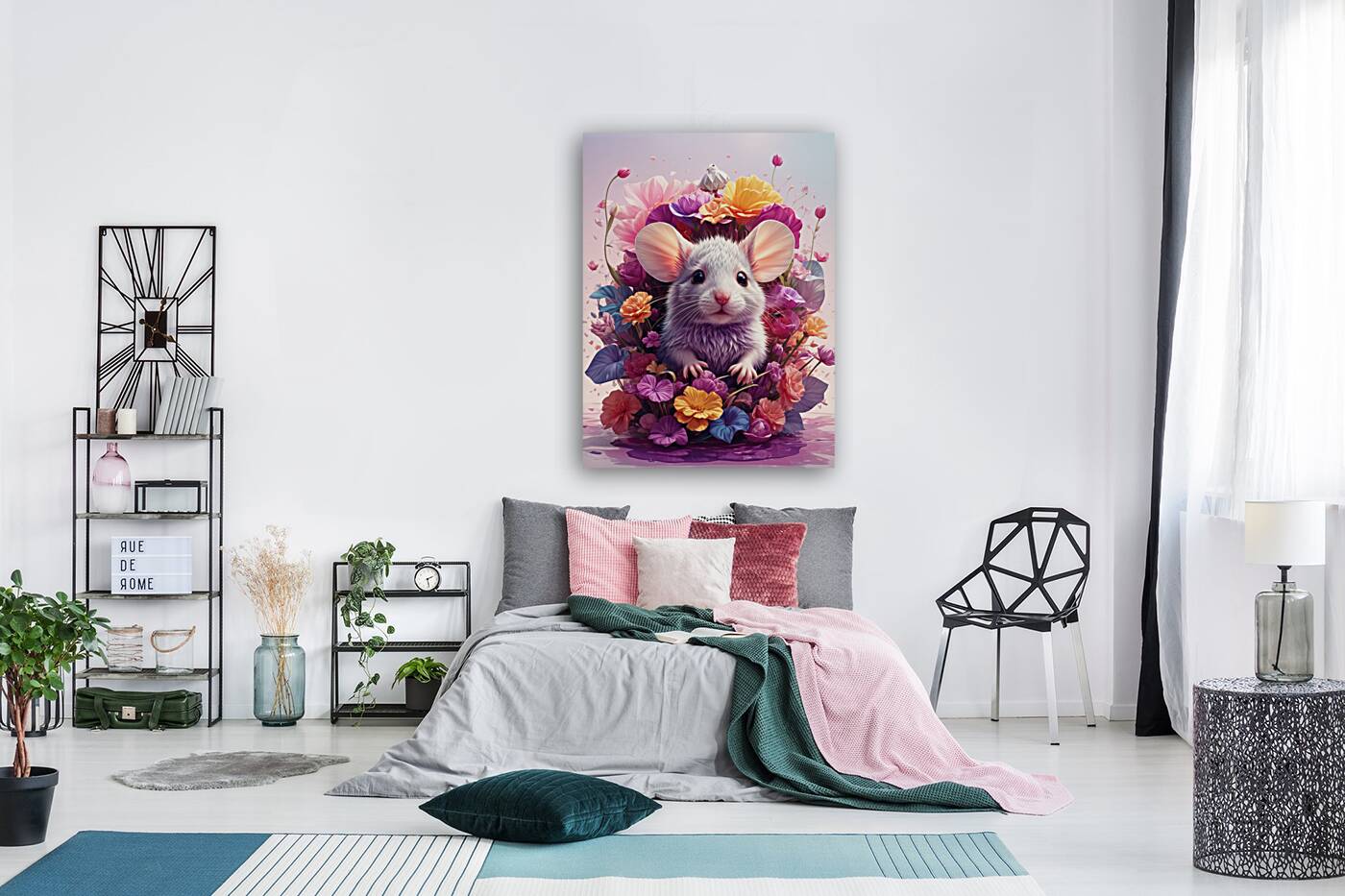 floral mouse Reproduction