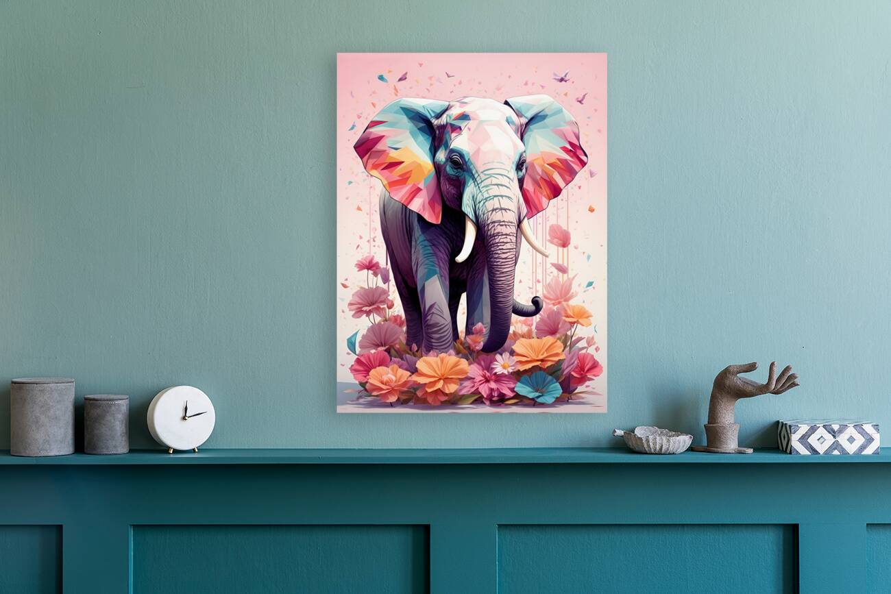 floral elephant Reproduction