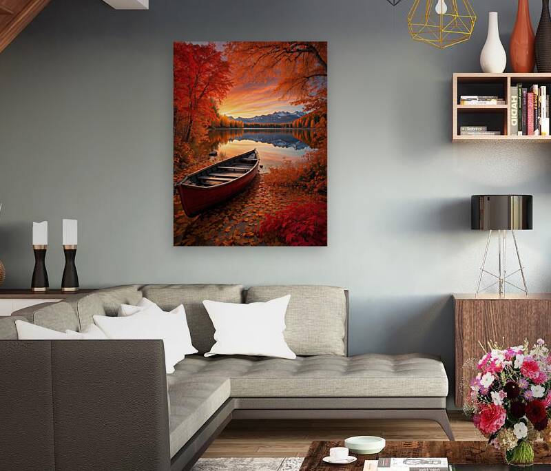 autumn landscape Reproduction