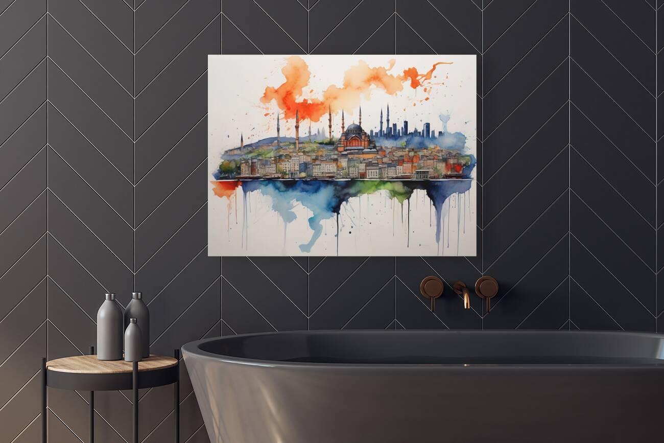 ISTAMBUL SKYLINE Reproduction