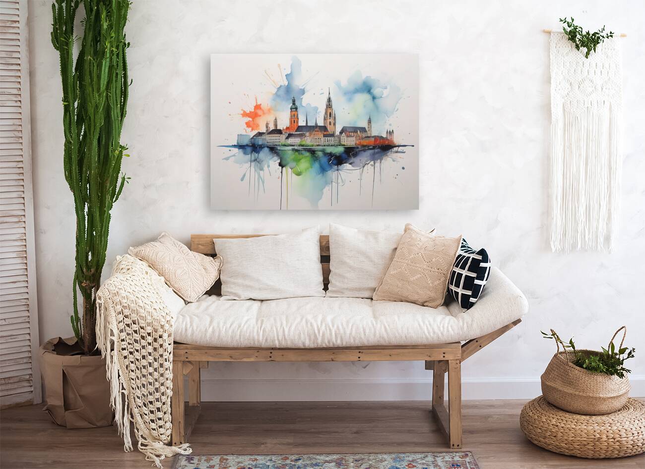 MUNICH SKYLINE Reproduction