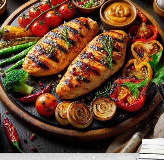 chicken fillet with vegetables vegetable garnish  1715376515.0607 by artvi