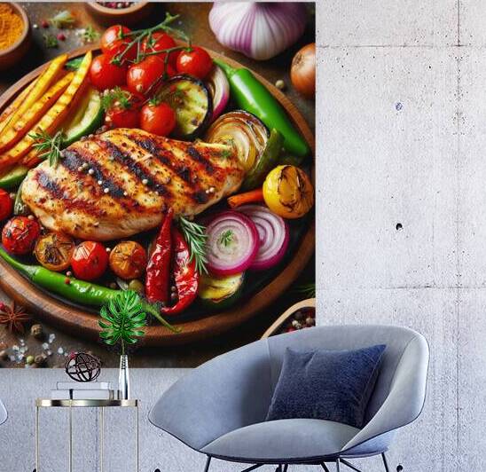 chicken fillet with vegetables vegetable garnish  1715376500.2405 by artvi