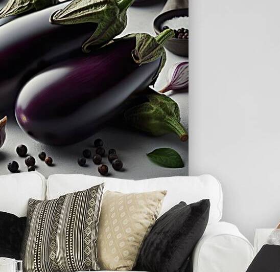 Frsh organic eggplant 7 by artvi