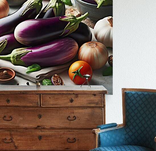 Frsh organic eggplant 10 by artvi