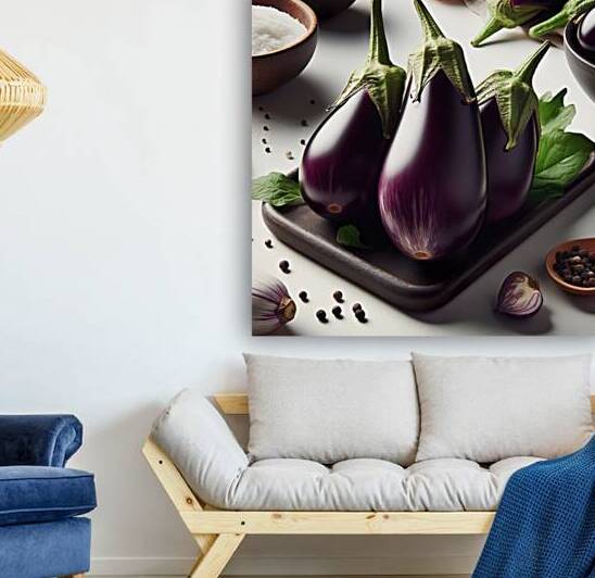 Frsh organic eggplant 5 by artvi