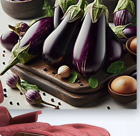 Frsh organic eggplant 2 by artvi