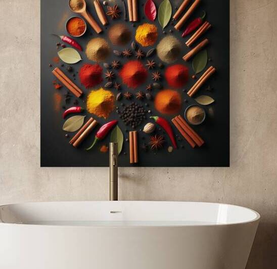 spices table food 4 by artvi