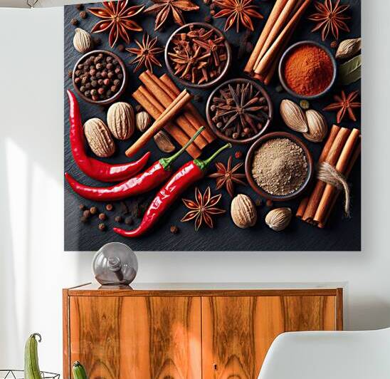 spices table food 10 by artvi