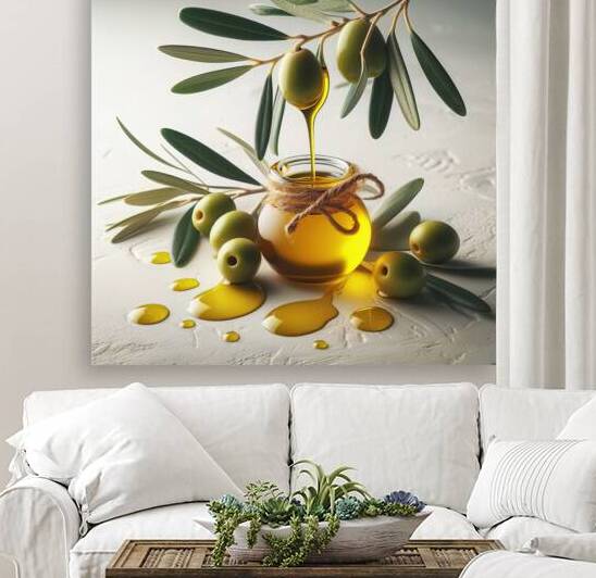 Olive oil on branch food 26 by artvi