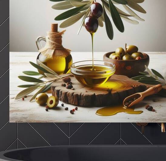 Olive oil on branch food 27 by artvi