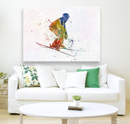 Skier by artvi