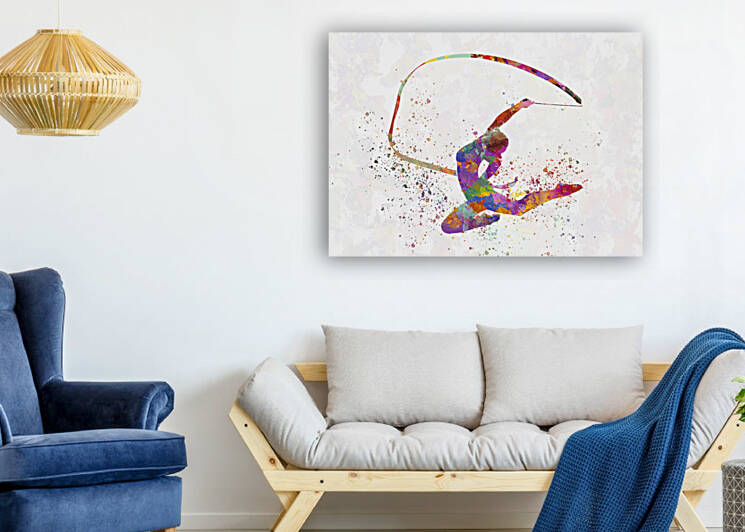 Fitness-rhythmic gymnastics-sports by artvi