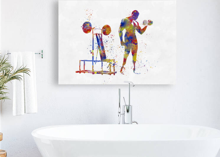 Paralympic athlete by artvi
