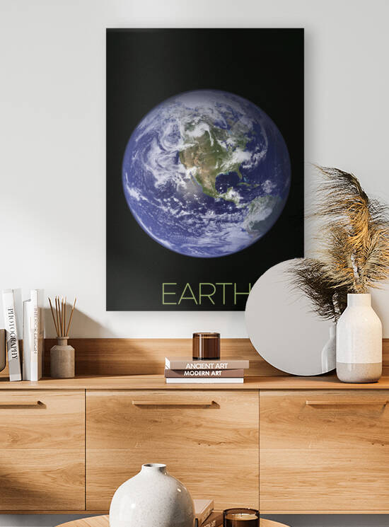 Earth-nasa poster by artvi