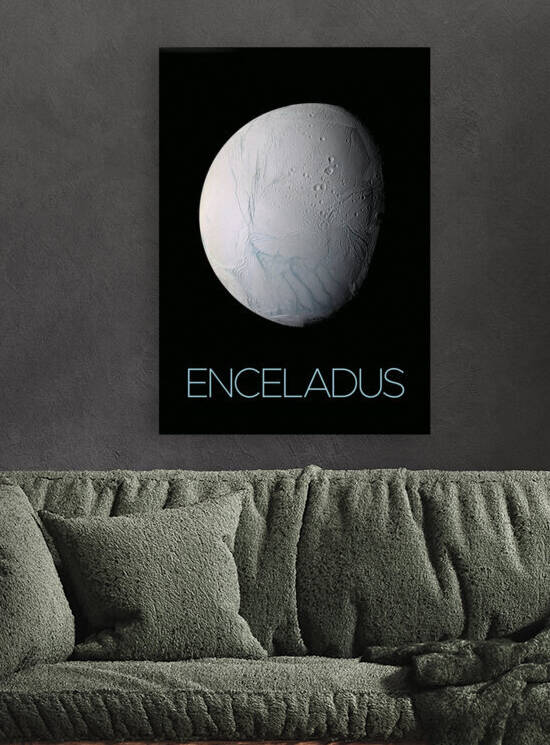 Enceladus-Nasa poster by artvi
