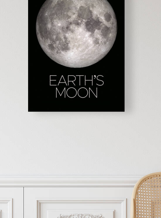 Moon-Nasa poster by artvi