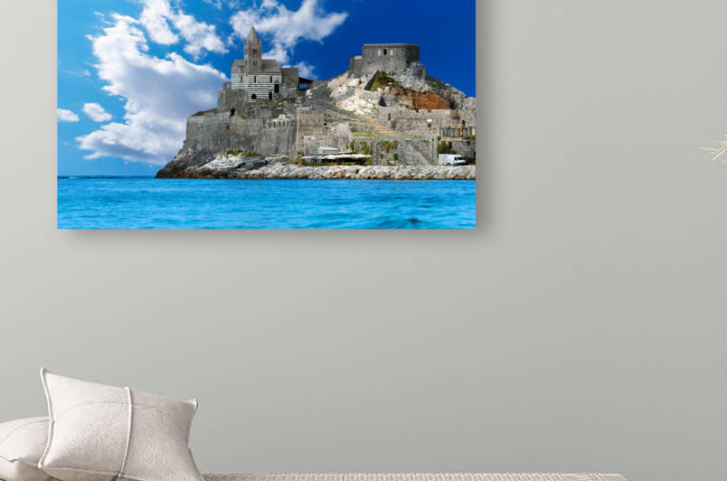 san pietro church of portovenere italy by artvi