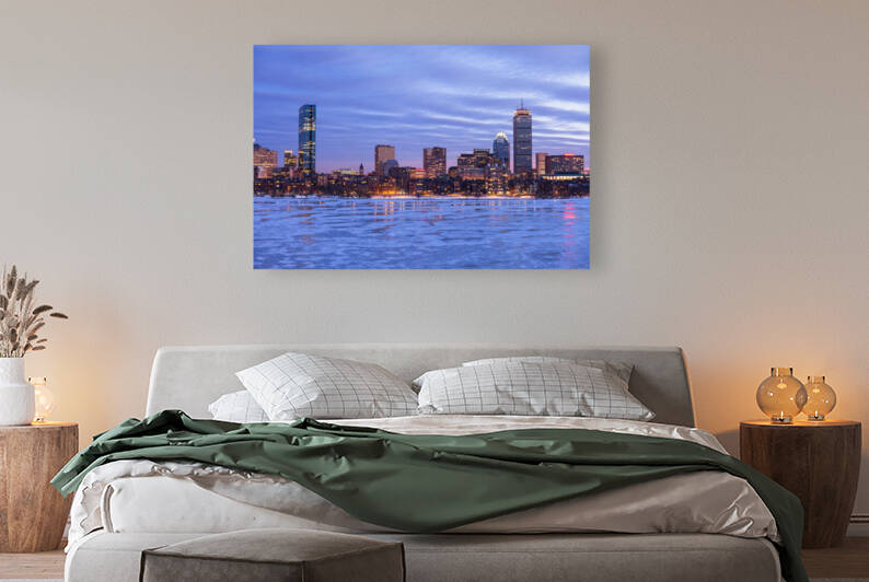  boston back bay at dawn by artvi