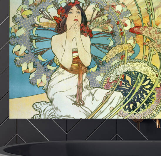 Alphonse Mucha Reproduction