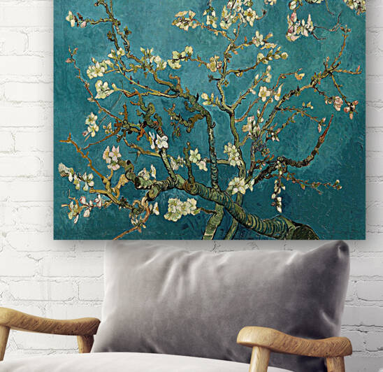  Blossoming Almond Tree by Vincent van Gogh Reproduction