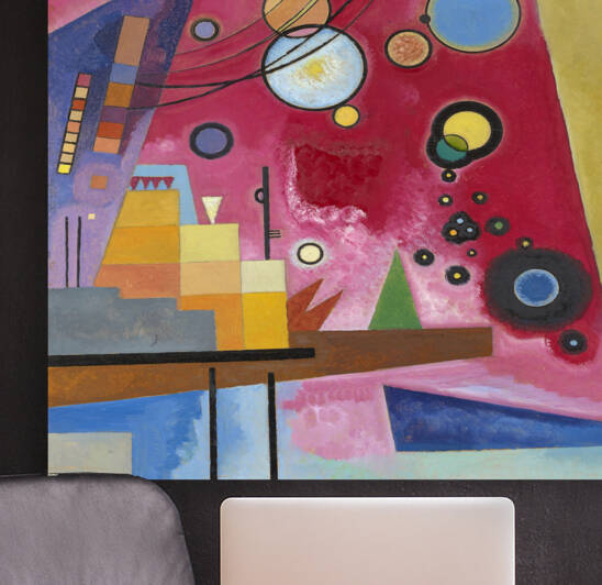  wassily kandinsky  Schweres Rot 1924 by artvi