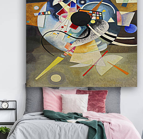 wassily kandinsky  un centro 1924 by artvi