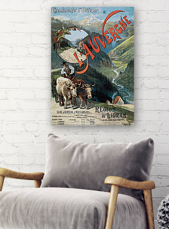 Vintage travel poster by artvi