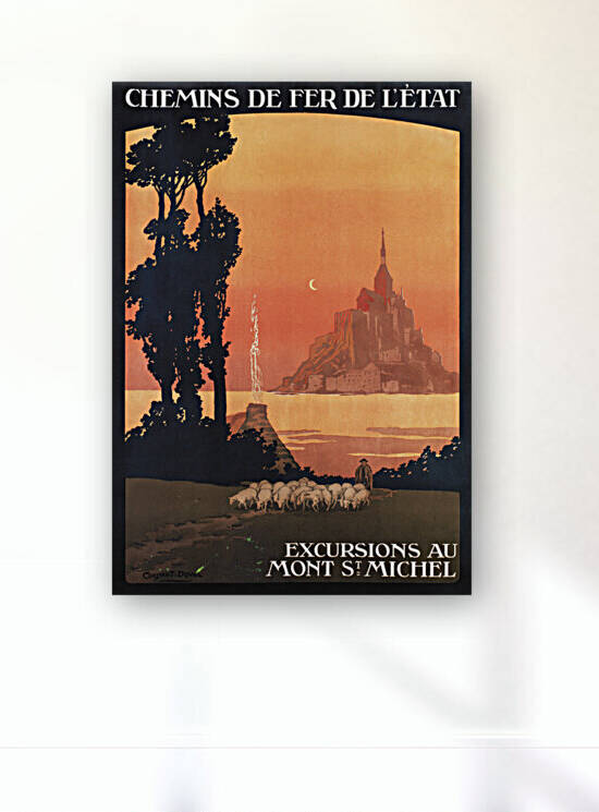 Vintage travel poster by artvi