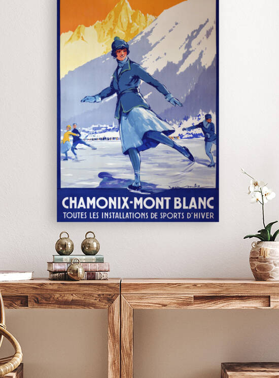 vintage travel poster by artvi