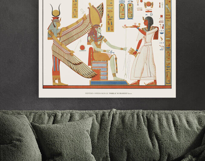 ancient egypt illustrations Reproduction