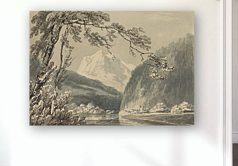 1367 william turner Near Grindelwald  1796 by artvi