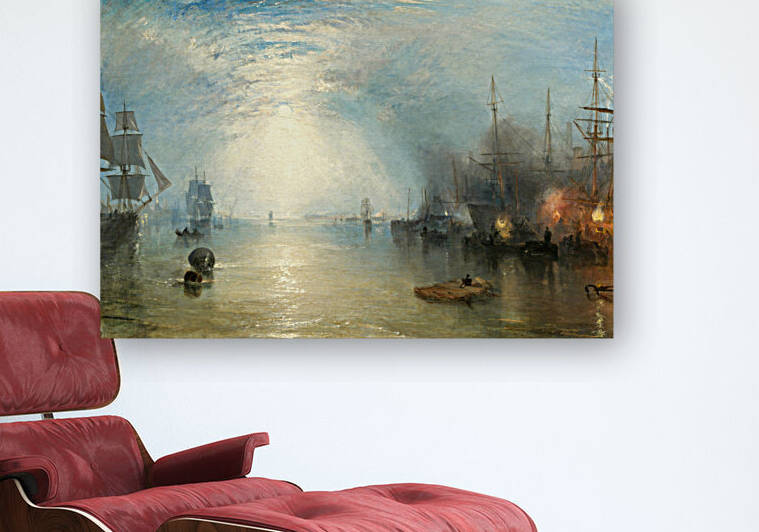 1387 william turner Keelmen Heaving in Coals by M by artvi