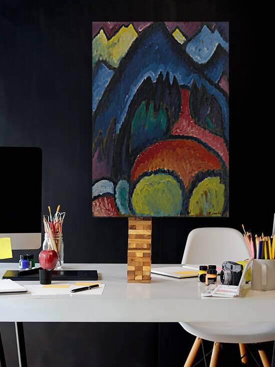 2885 Alexej von Jawlensky Oberstdorf Gebirge 1912 by artvi
