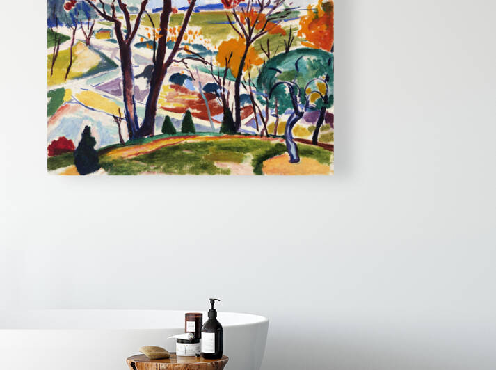 3693  Huntingdon Valley painting in high resoluti by artvi