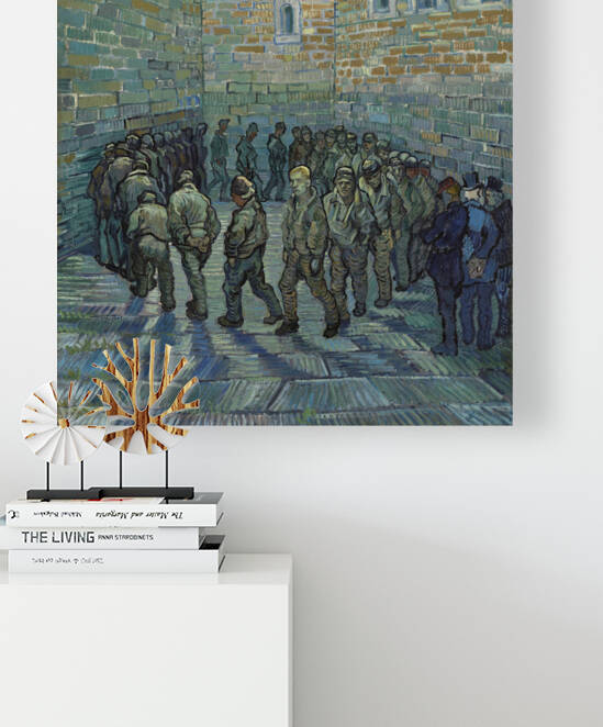 5130 Vincent van Gogh Prisoners Exercising 1890.j by artvi