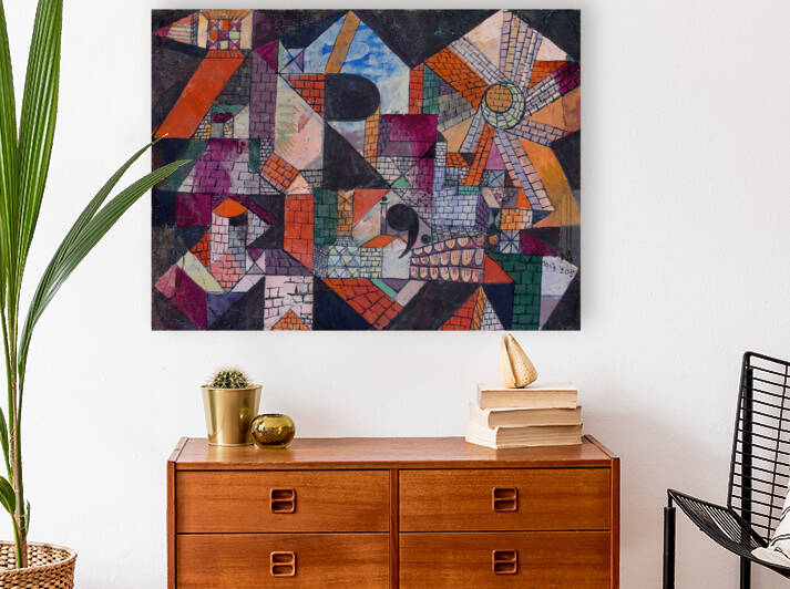 8255 Paul Klee  Stadt R 1919 by artvi