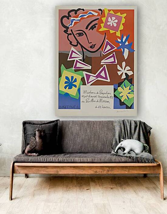 8584 Henri Matisse Madame de Pompadour by artvi