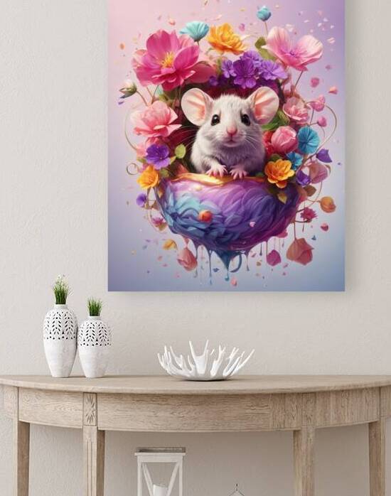 floral mouse Reproduction