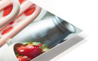 Strawberry pineapple ice cream 18 HD Metal print