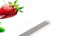 Strawberry milkshake 1 HD Metal print